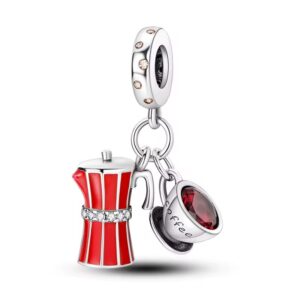 Charm Cafetera Italiana & Taza de Café