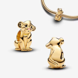 Charm Simba de El Rey León Dorad
