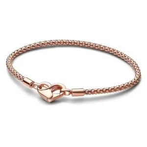 Pulsera Oro Rosado Corazón